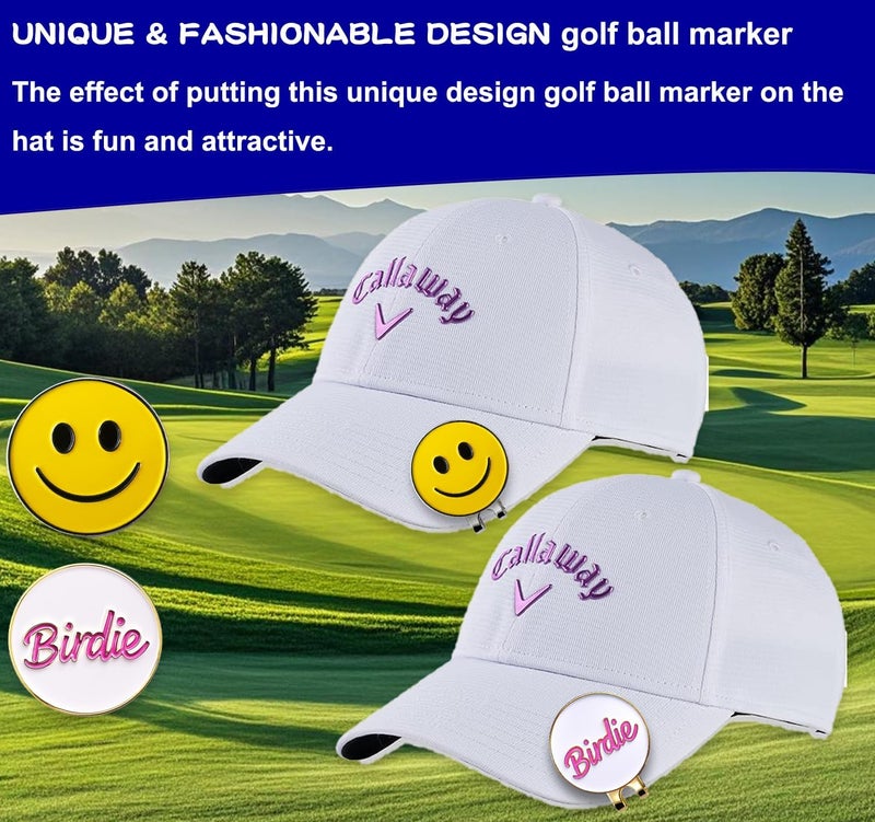 Adhere Golf Ball Markers Personlized Logo Enamel with A Strong Magnetic Hat Clips A Premium Golf Gifts for Golfer - Image 3